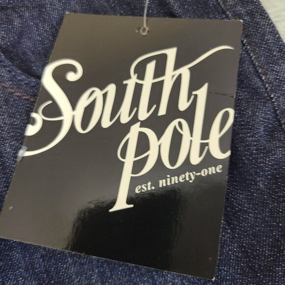 Southpole Women's Premium Denim Jeans Black Stretch Embellished Size 9 NWT - Picture 2 of 16